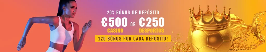 20% Bonus de Deposite